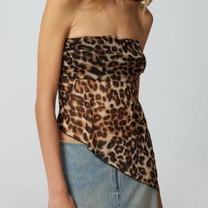 Urban Outfitters Mesh Tube Top
